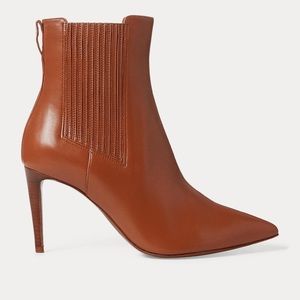 Tamsyn Nappa Raulph Lauren Brown Heeled Boots